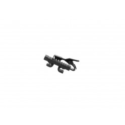 OMNITRONIC Microphone Cable Clip MK2, black 5x